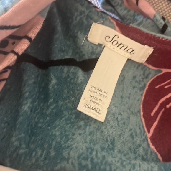 Soma faux wrap maxi dress XS - Picture 3 of 6